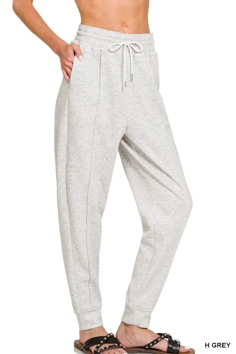 Zenana Drawstring Sweatpants with Pockets - VILLA FASHION